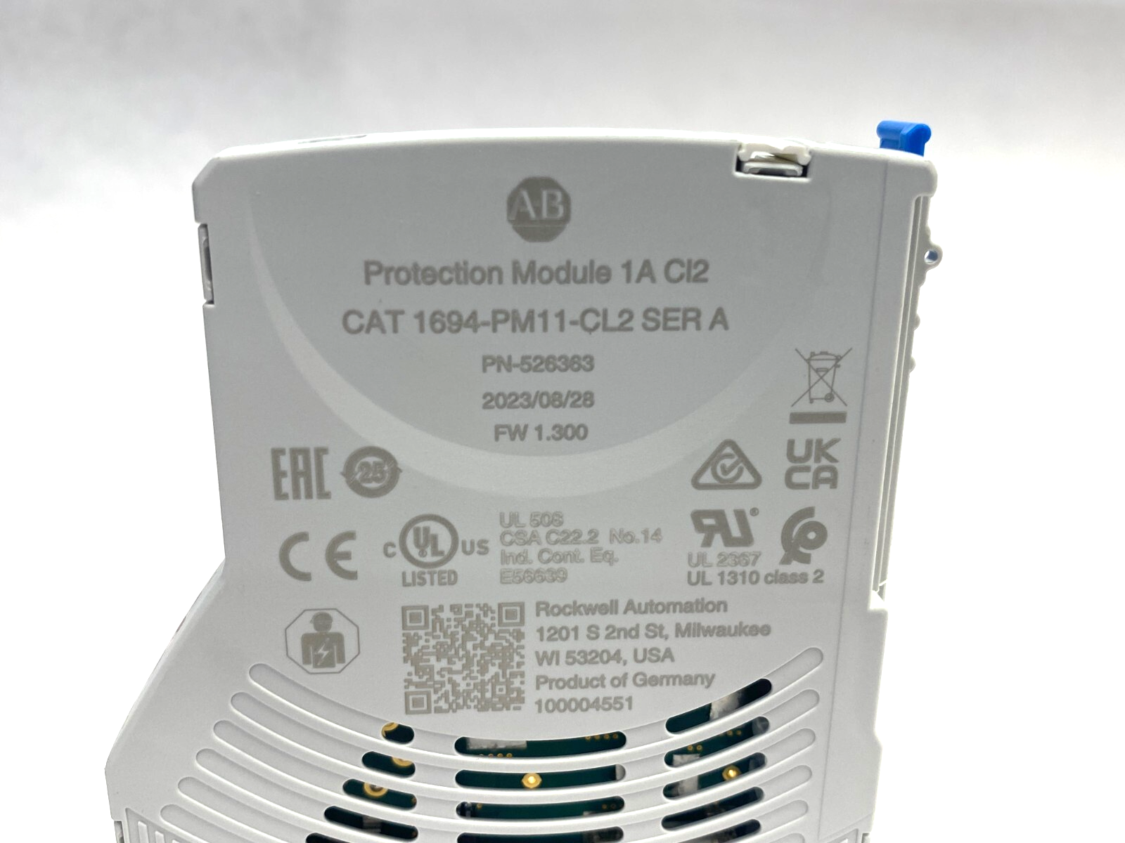 Allen Bradley 1694-PM11-CL2 Ser A Electronic Circuit Protection Module 1-Channel - Maverick Industrial Sales