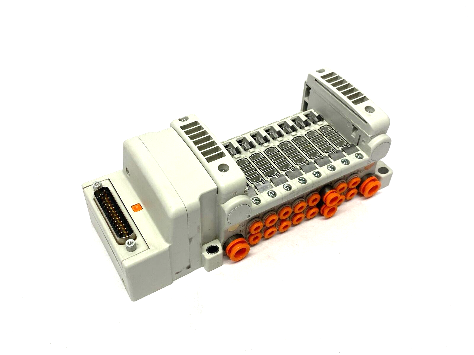 SMC VV5QC11-08N3FD0-S Pneumatic Plug-In Manifold, D-Sub Connector - Maverick Industrial Sales