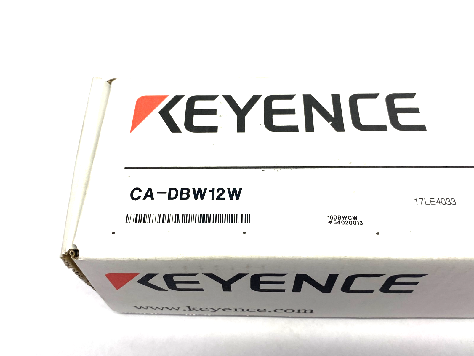 CA-DBW12W | Keyence White Bar Light 120mm w/ Diffusion Plate - New – Open Box - Maverick Industrial Sales