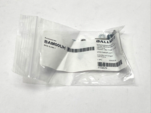 Balluff BAM00UH Photoelectric Sensor Mounting Bracket BOS 6-HW-1 - Maverick Industrial Sales