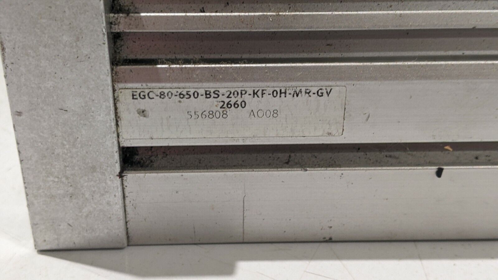 Festo EGC-80-650-BS-20P-KF-0H-MR-GV Ball Screw Linear Actuator 650mm 556808 - Maverick Industrial Sales