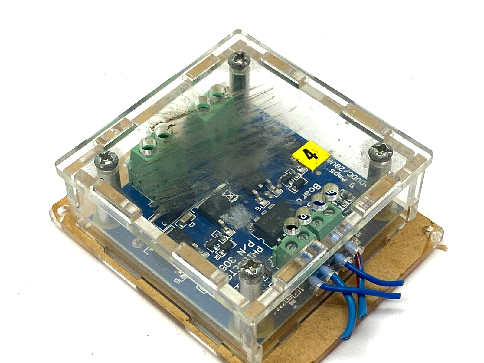 3053_0, 3822_2 | Phidgets 3053_0 Dual SSR Relay Board w/ 3822_2 Acrylic Encolsure - Used - Maverick Industrial Sales