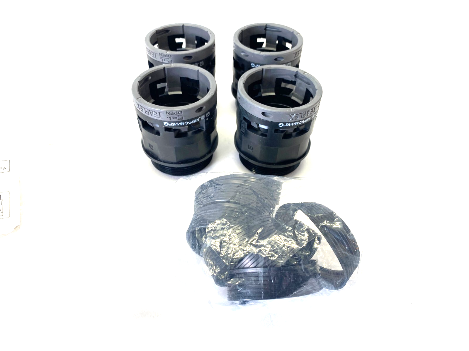 Moltec K8-M-S-48N09 Teaflex Straight KMS Male NPT Connector LOT OF 4 - Maverick Industrial Sales