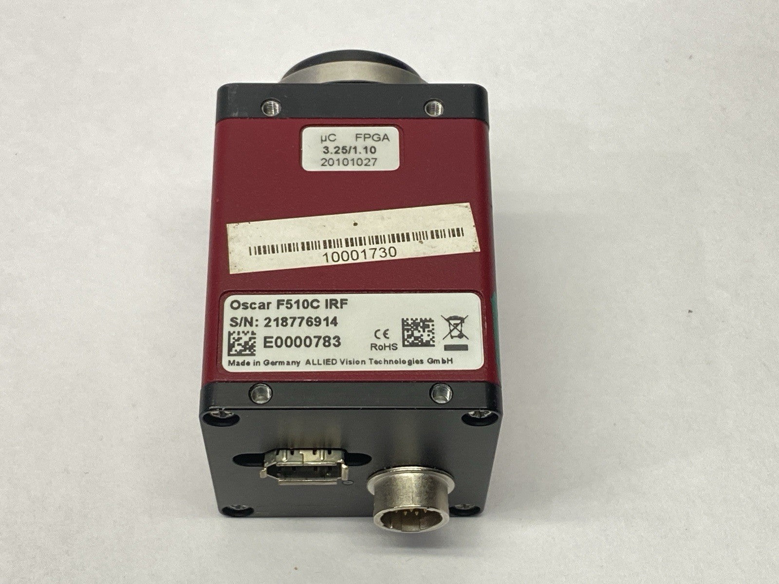 Oscar F510C IRF | Allied Vision Industrial Camera - Used - Maverick Industrial Sales