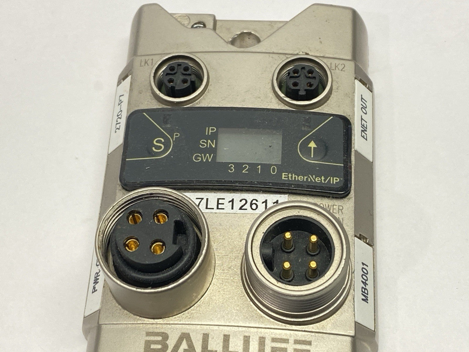 BNI006A | Balluff Ethernet/IP Digital I/O Fieldbus Unit BNI EIP-508-105-Z015 - Used - Maverick Industrial Sales