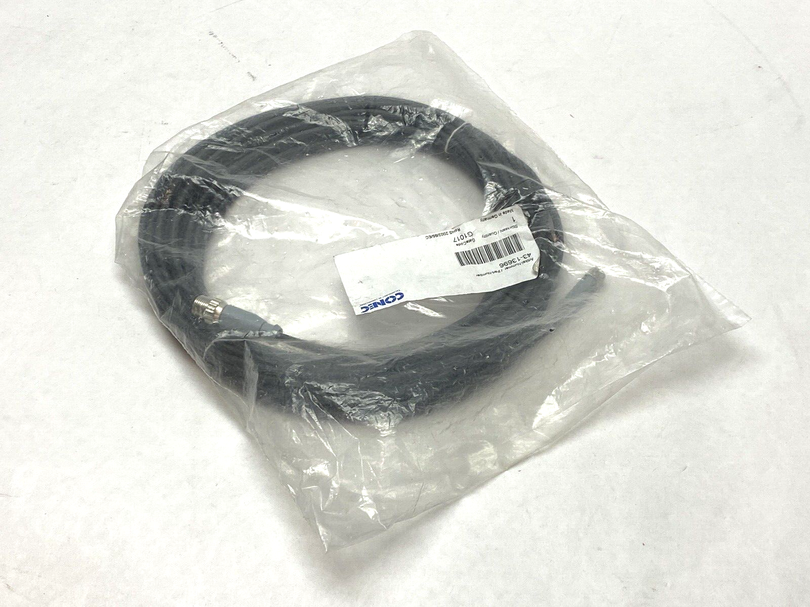 Conec 43-13696 Double-Ended Electronics Cable Connector - Maverick Industrial Sales