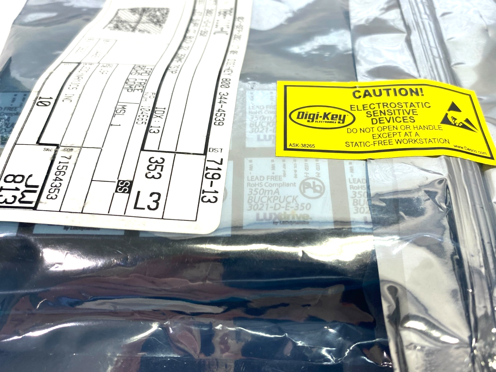 LEDDynamics 3021-D-E-350 Constant Current Driver Buck Puck 350mA PKG OF 10 - Maverick Industrial Sales