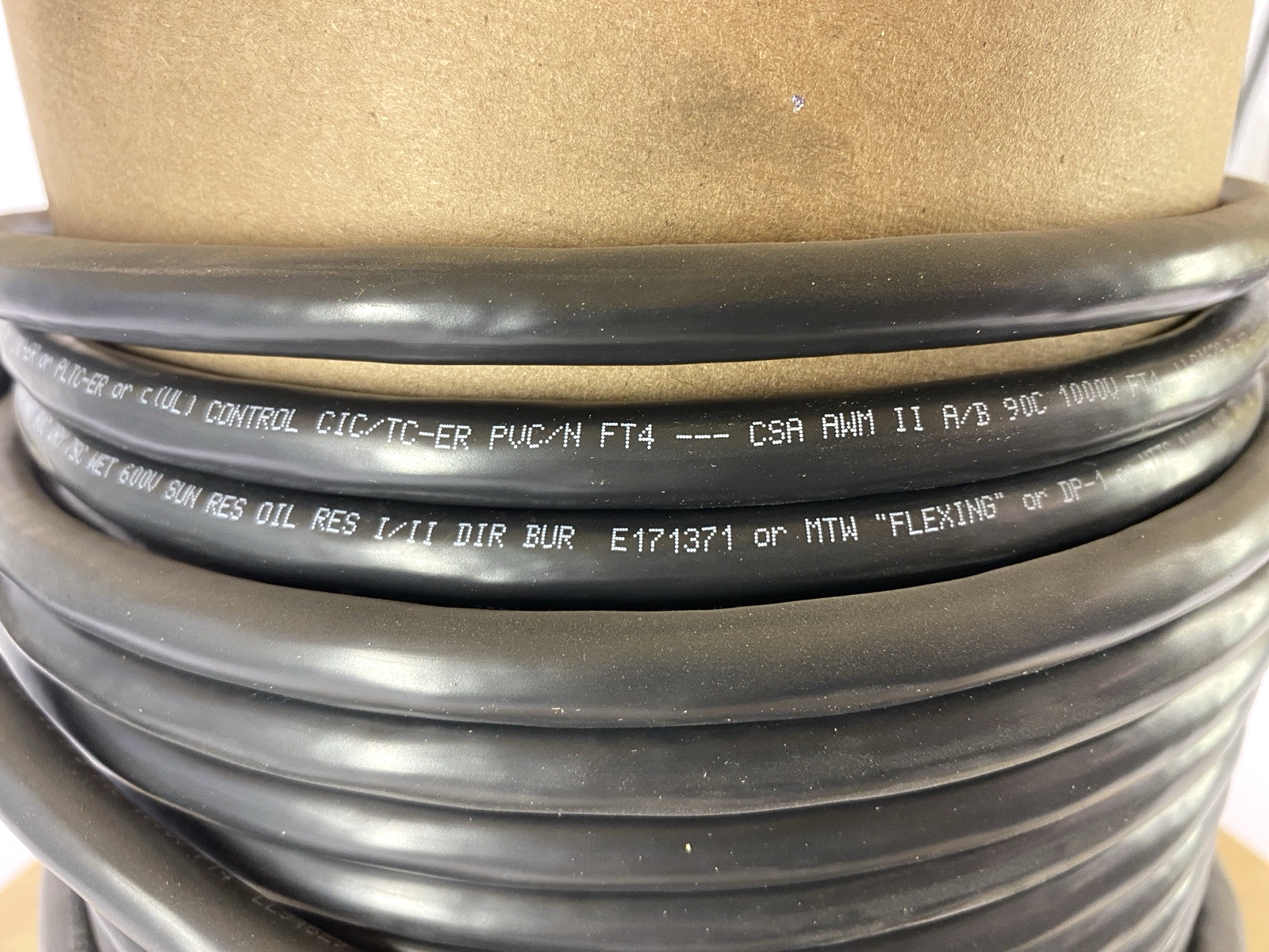 LAPP 2214040 Cable OLFLEX TRAY II CY 4G2.5 14/4C 90 FT 4C 14 AWG Black - Maverick Industrial Sales