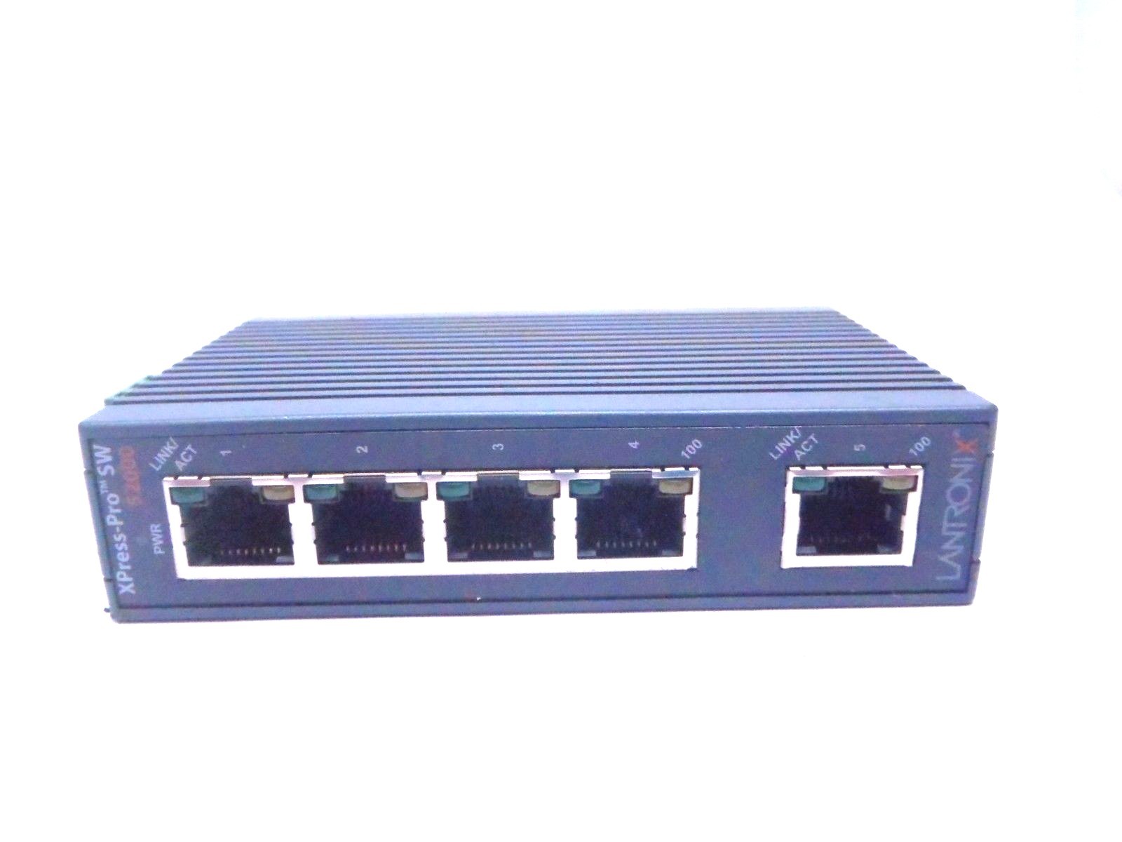 X52000001-01 | Lantronix XPress-Pro Fast Ethernet Switch SW 52000 - Used - Maverick Industrial Sales
