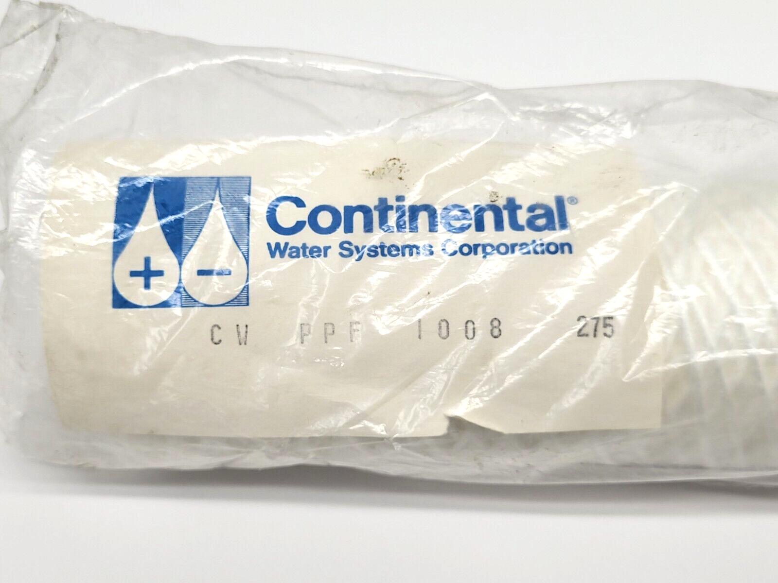 Continental Water Systems Co. String Wound Water Filter 10" Length 2-1/2" Width - Maverick Industrial Sales