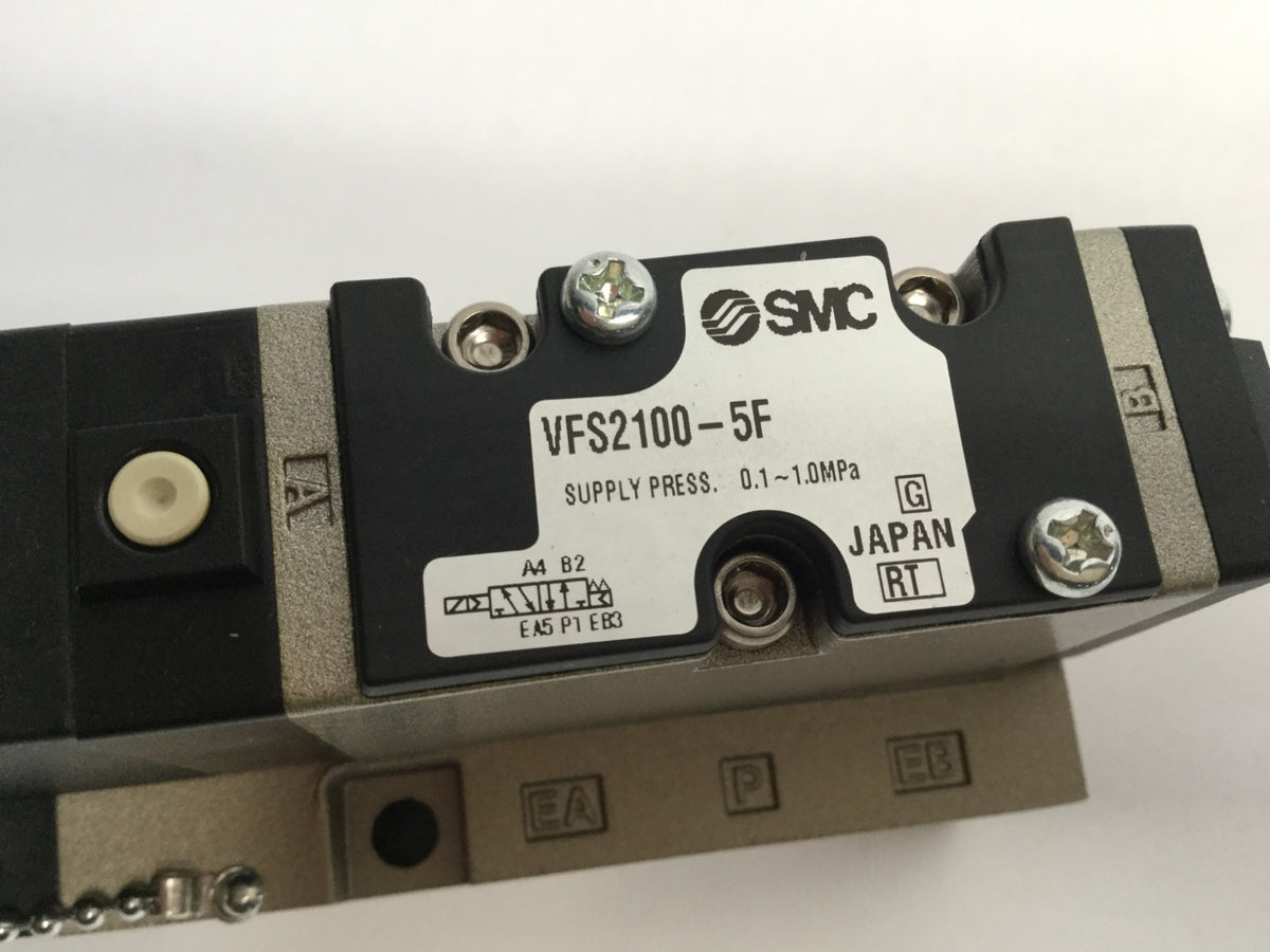 VFS2100-5F-02N | SMC Pilot Operated Valve 5-Port - New – Open box - Maverick Industrial Sales