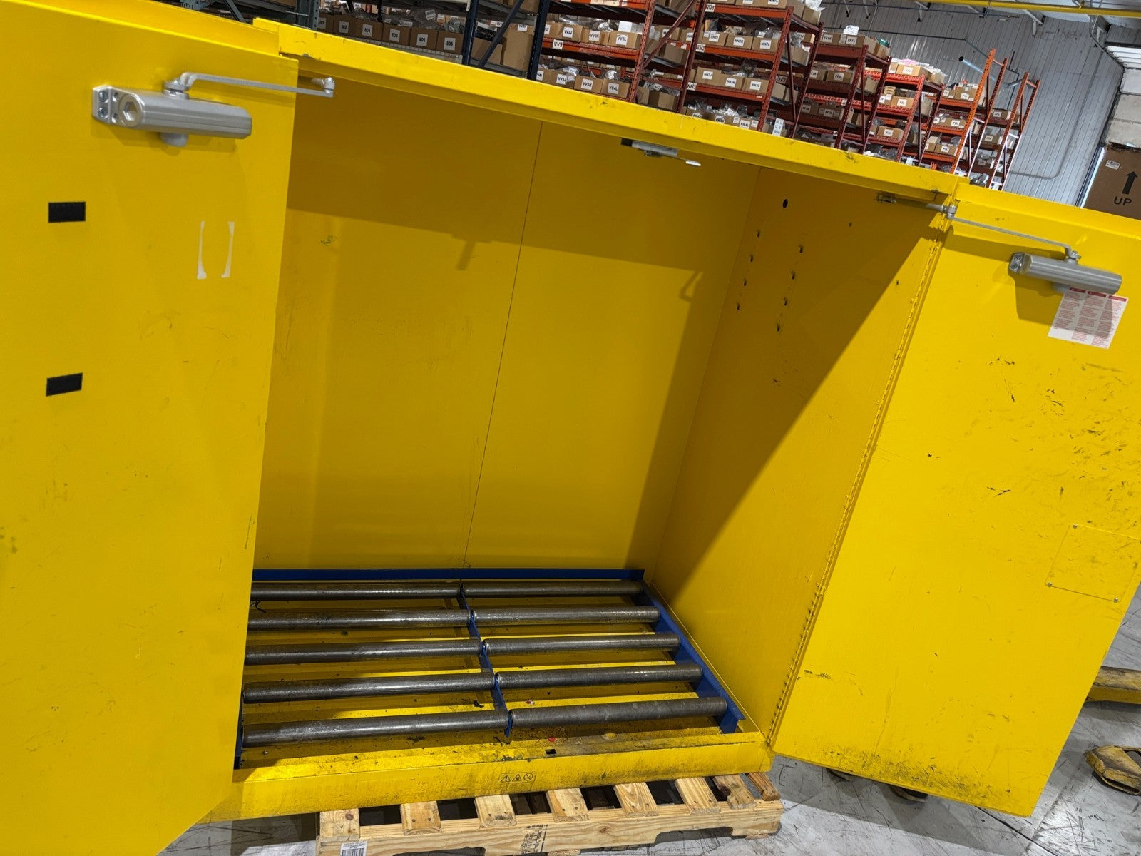 Justrite 899170 Sure-Grip EX Flammable Liquid Storage Cabinet, 2-55 Gal Capacity - Maverick Industrial Sales