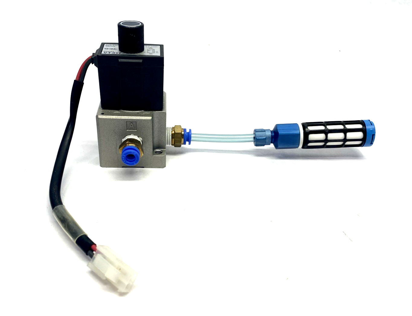 SMC VT317-5G-02N 3-Port Solenoid Valve 24VDC 1/4" NPT - Maverick Industrial Sales