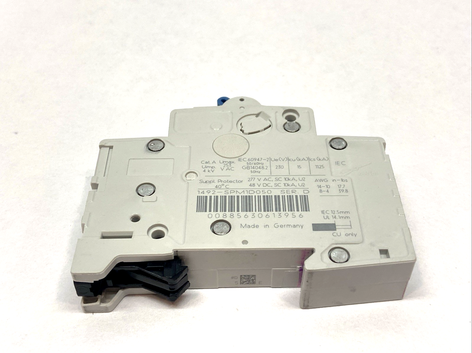1492-SPM1D050 | Allen Bradley Series D 5A Circuit Breaker - Used - Maverick Industrial Sales