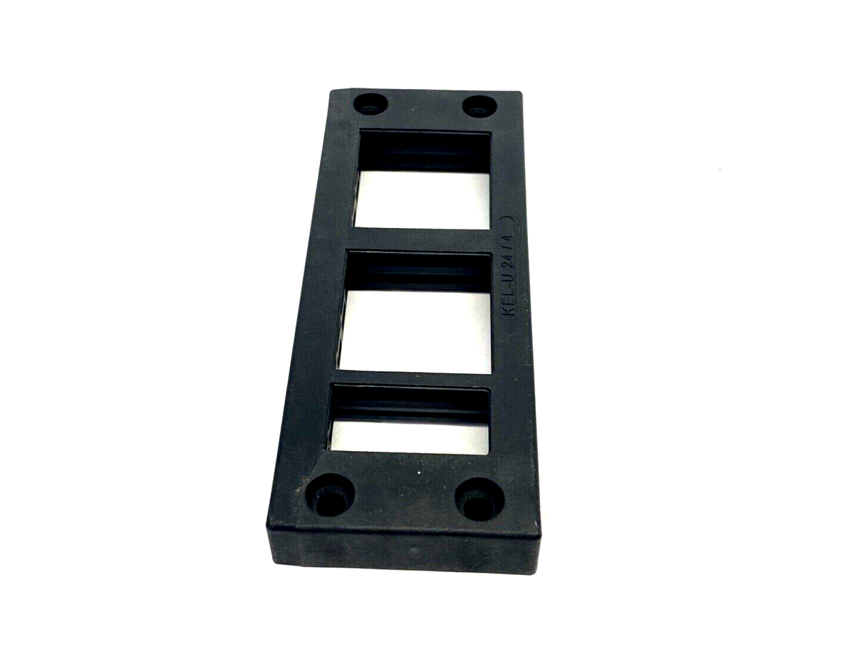 Icotek KEL-U 24/4 Split Multi-Cable Transit/Cable Entry Frame Black 54244 - Maverick Industrial Sales