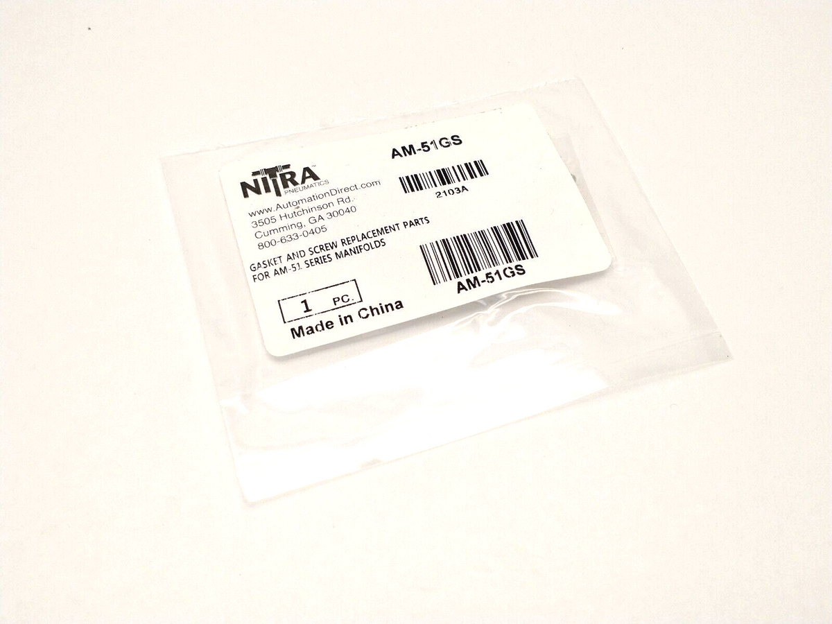 AM-51GS | Automation Direct Nitra Manifold Mounting Set For AM-51 Series LOT OF 5 - New - Maverick Industrial Sales