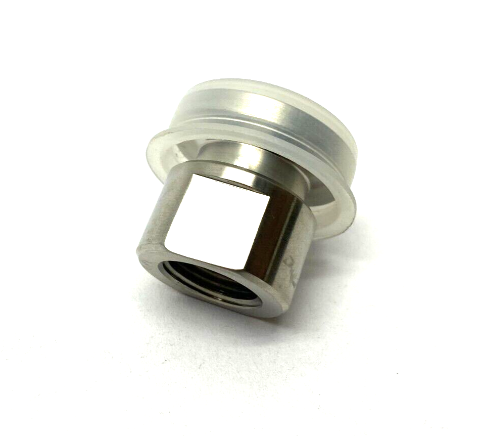 Agilent KAFP160375S Stainless Steel Klamp Flange Adapter Fitting NW16 0.375" NPT - Maverick Industrial Sales