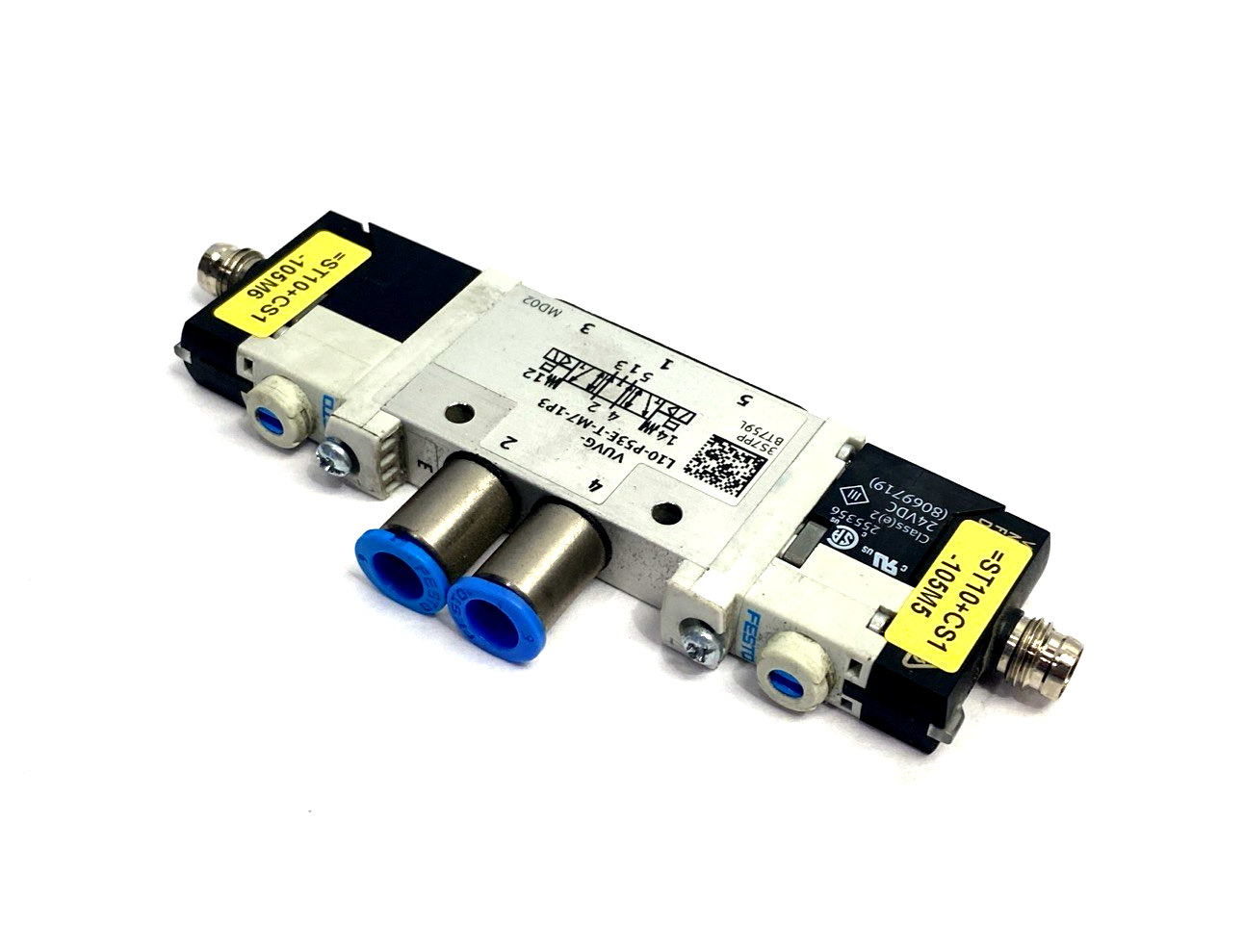 Festo VUVG-L10-P53E-T-M7-1R8L Air Solenoid Valve 574225, VUVG-L10-P53E-T-M7-1P3 - Maverick Industrial Sales