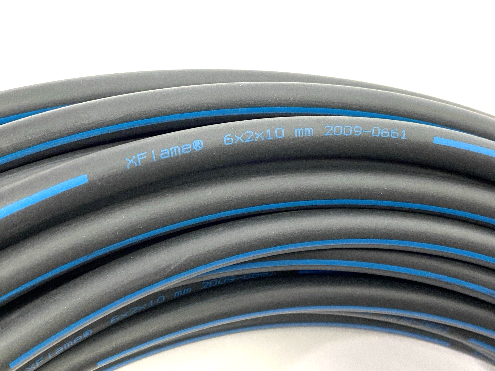 XFlame 2009-0661 Tubing 6mm ID x 2mm Thickness x 10mm OD PU6,0XF10,0 CUT TO 34m - Maverick Industrial Sales