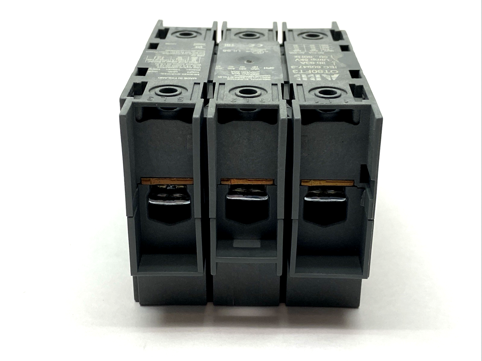 ABB OT60FT3 Non-Fused Disconnect Switch 60A 3 Poles 600VAC 1SCA105081R1001 - Maverick Industrial Sales