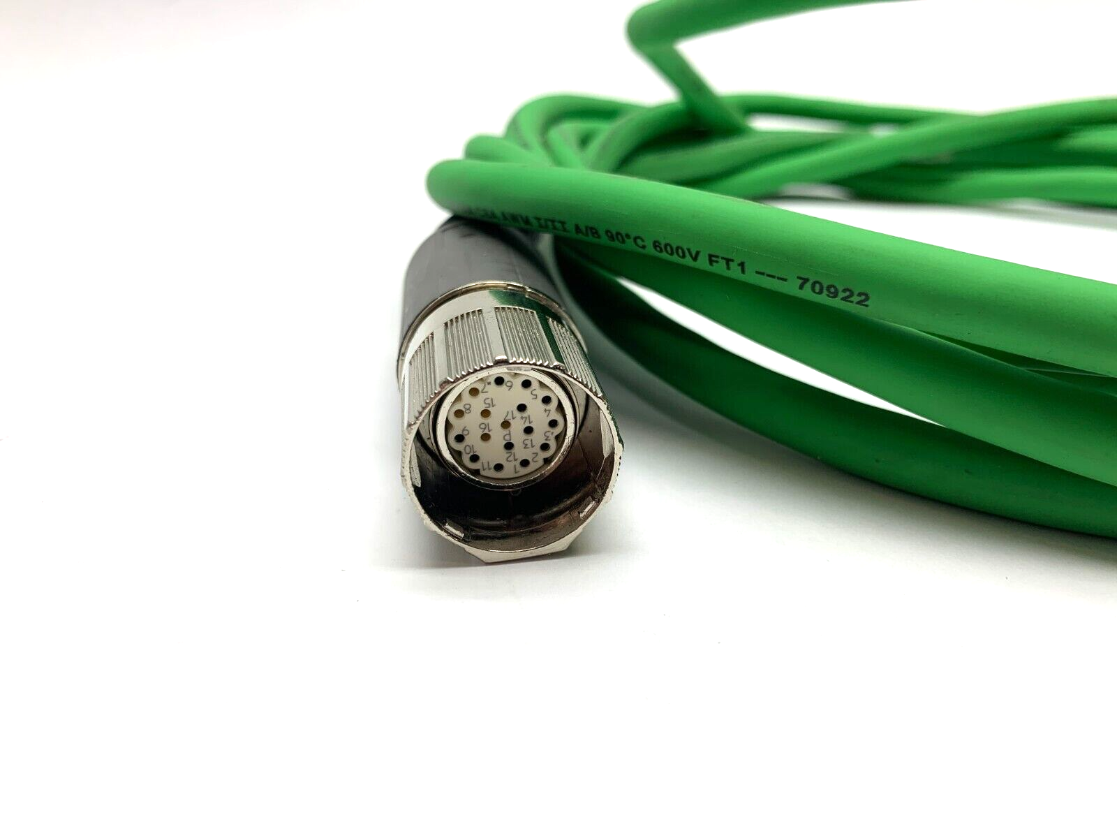 Allen Bradley 2090-CFBM7DF-CEAA05 Ser. A Motor Feedback Cable Speedtec Con 15ft - Maverick Industrial Sales