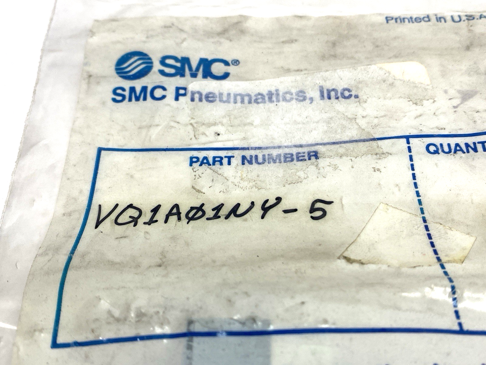 SMC VQ1A01NY-5 Solenoid Valve - Maverick Industrial Sales