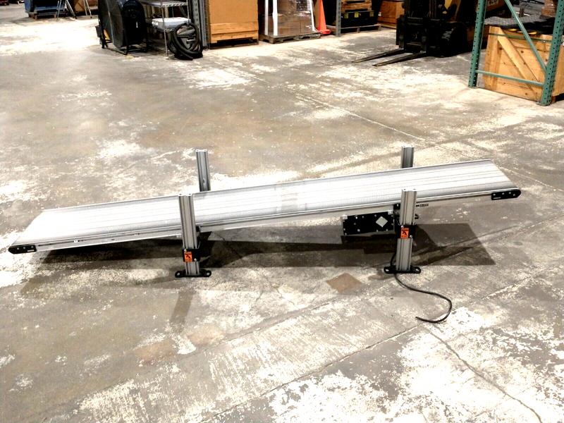 Dorner 252M18-0900200A040401 2200 Ser Flat Belt Center Drive Conveyor 9'L x 18"W - Maverick Industrial Sales