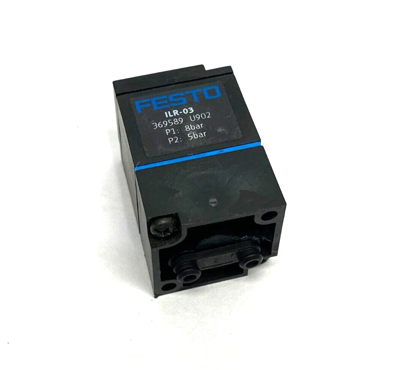 Festo ILR-03 Pneumatic Block Pressure Regulator 369589 - Maverick Industrial Sales