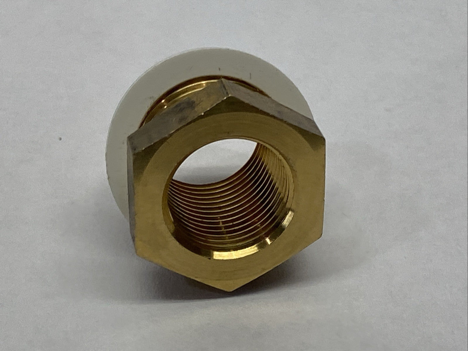 Festo D-3/8i-1/2A Brass Reducing Nipple 3/8" x 1/2" MNPT - Maverick Industrial Sales