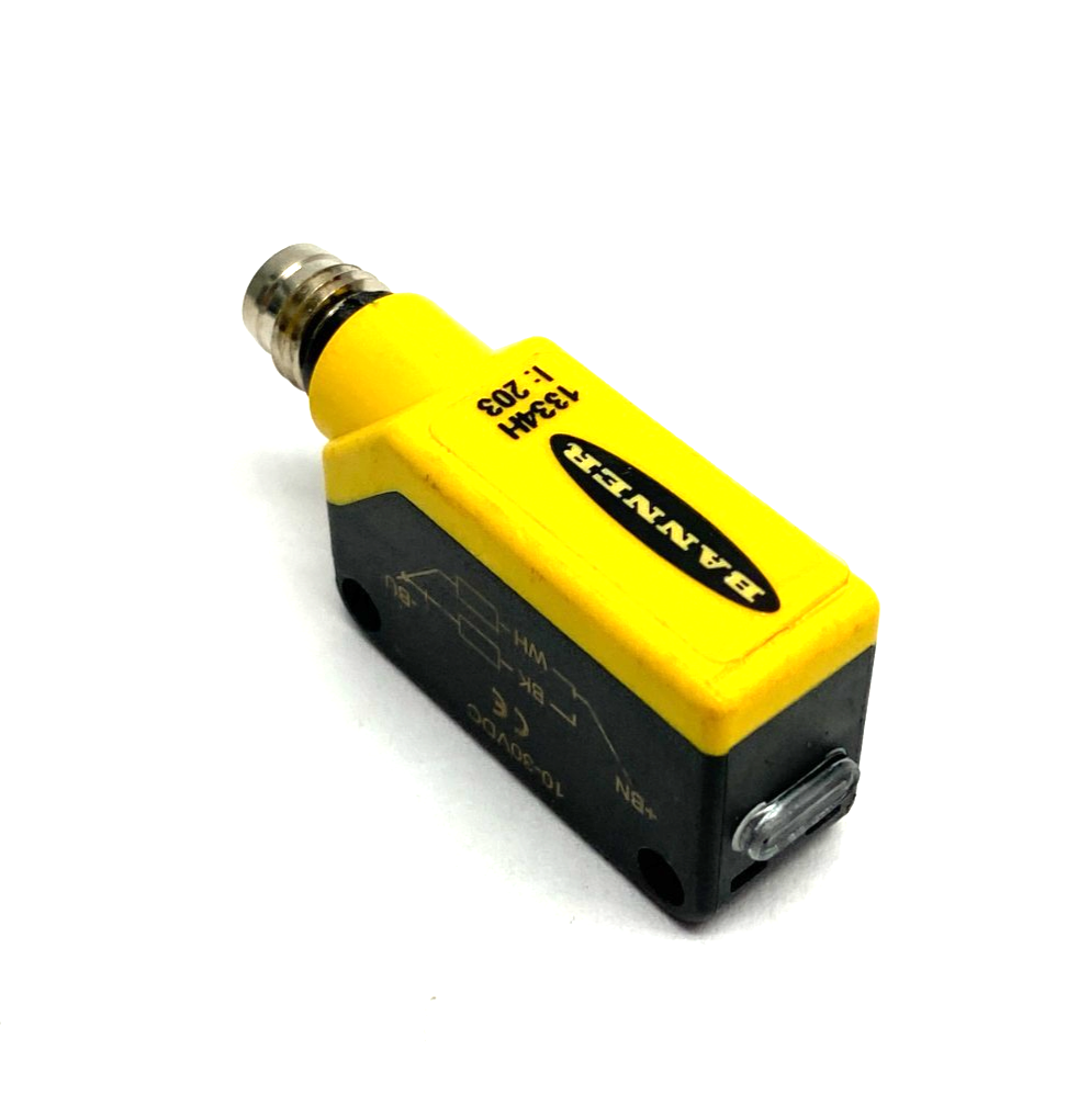 Banner Q20PFF150Q7 WORLD-BEAM Fixed-Field Photoelectric Sensor M8 4-Pin 78156 - Maverick Industrial Sales