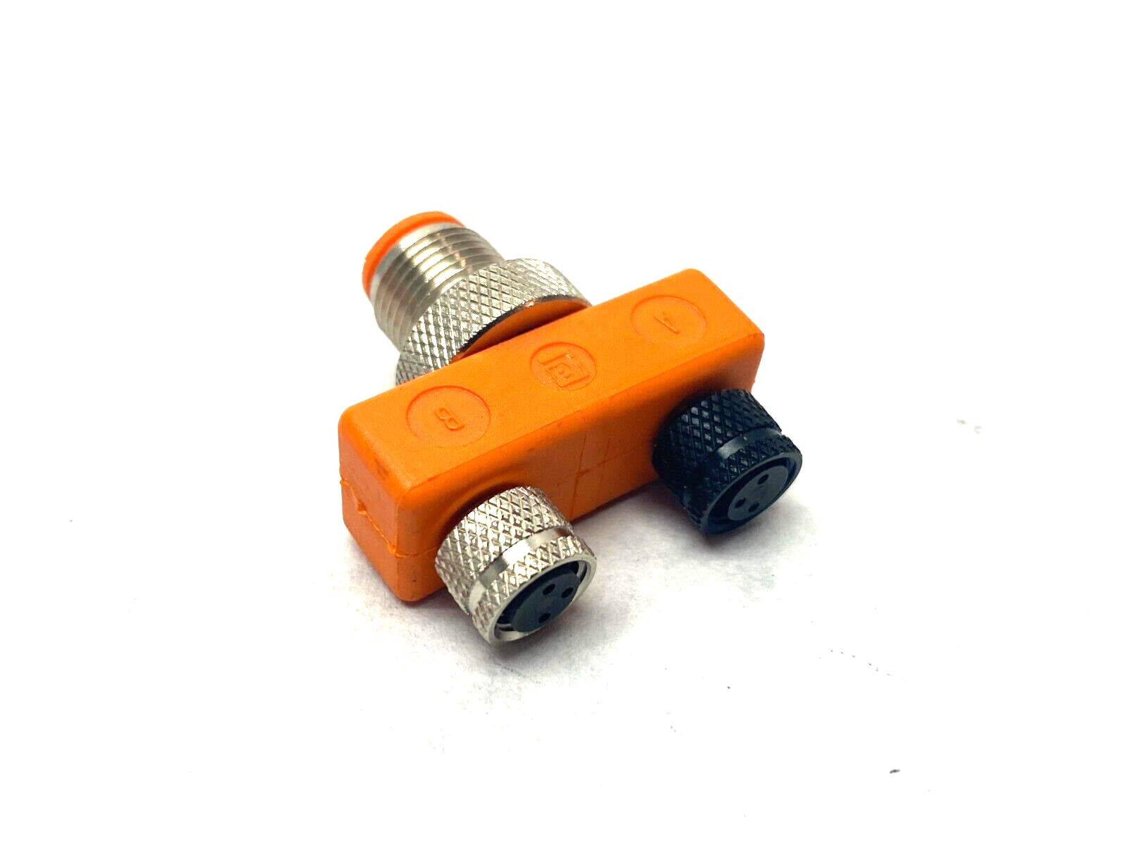 Lumberg Automation ASBS 2 M8 M12 to x2 M8 Cable Splitter Tee - Maverick Industrial Sales