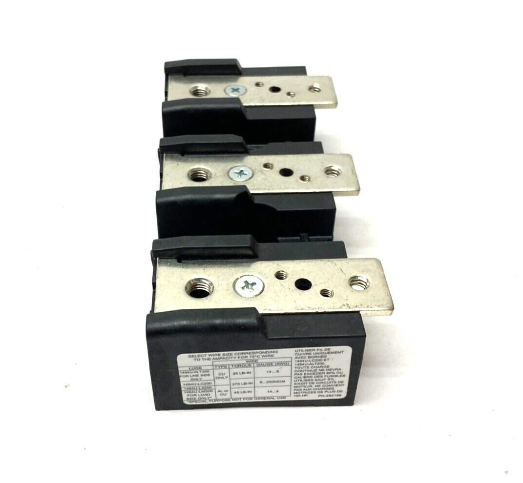 Allen Bradley 1494U-F200 Ser. A Trailer Fuse Block, 600V 200A - New – Open box - Maverick Industrial Sales