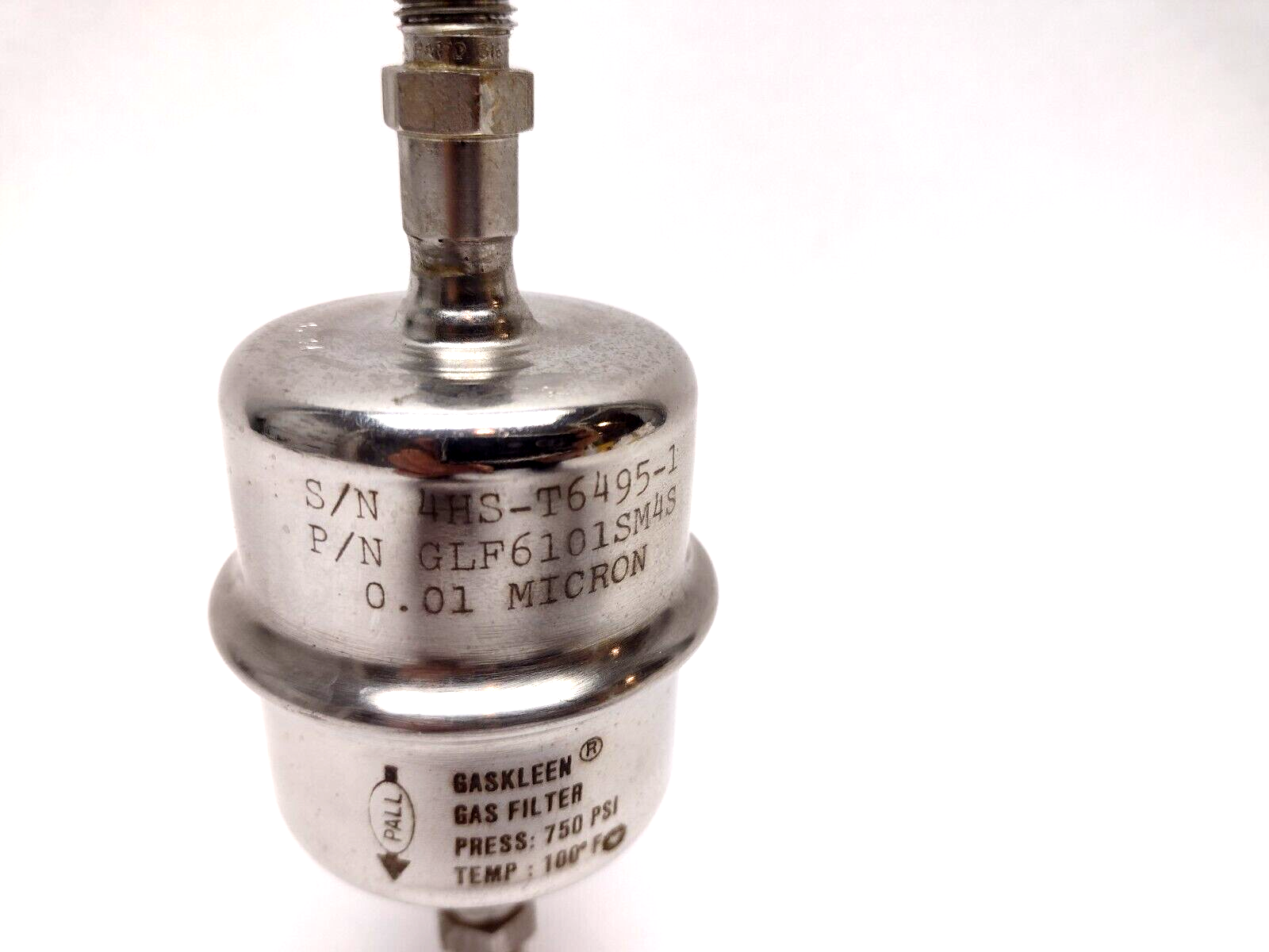 Gaskleen GLF6101SM4S 750 PSI Gas Filter 0.01 Micron - Maverick Industrial Sales