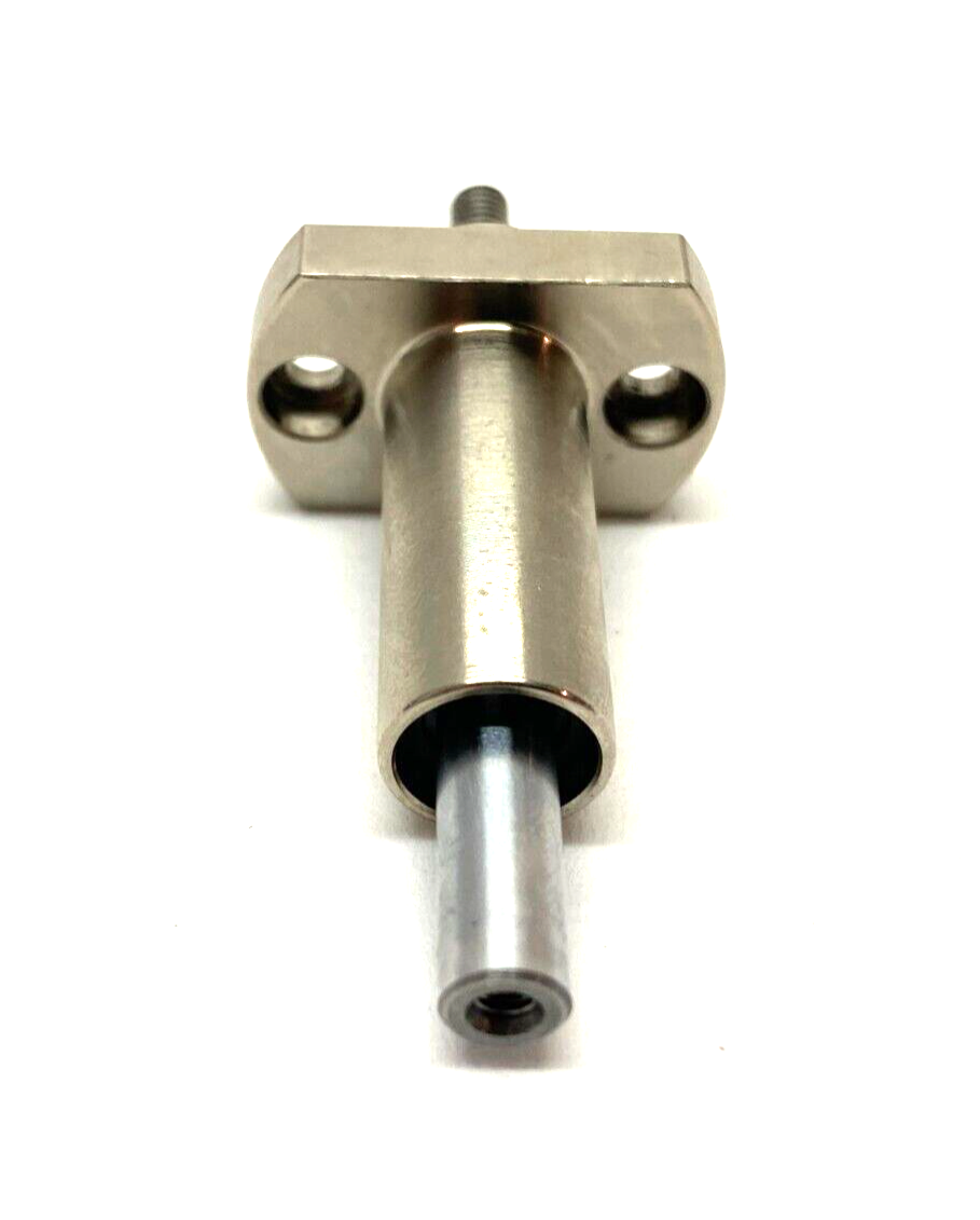 Pilot Flanged Linear Ball Bearing w/ 6mm Threaded Tip Rod, 12mm Overall Diameter - Maverick Industrial Sales