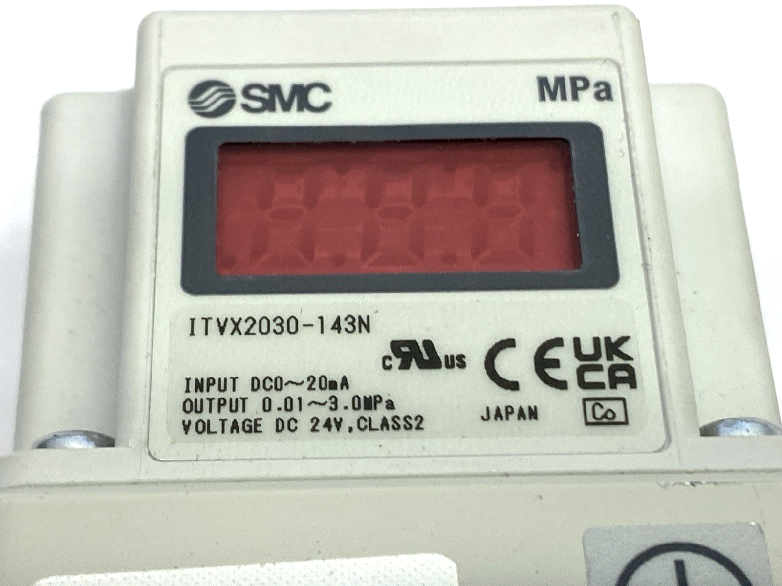 SMC ITVX2030-143N ElectroPneumatic Regulator 24VDC - Maverick Industrial Sales