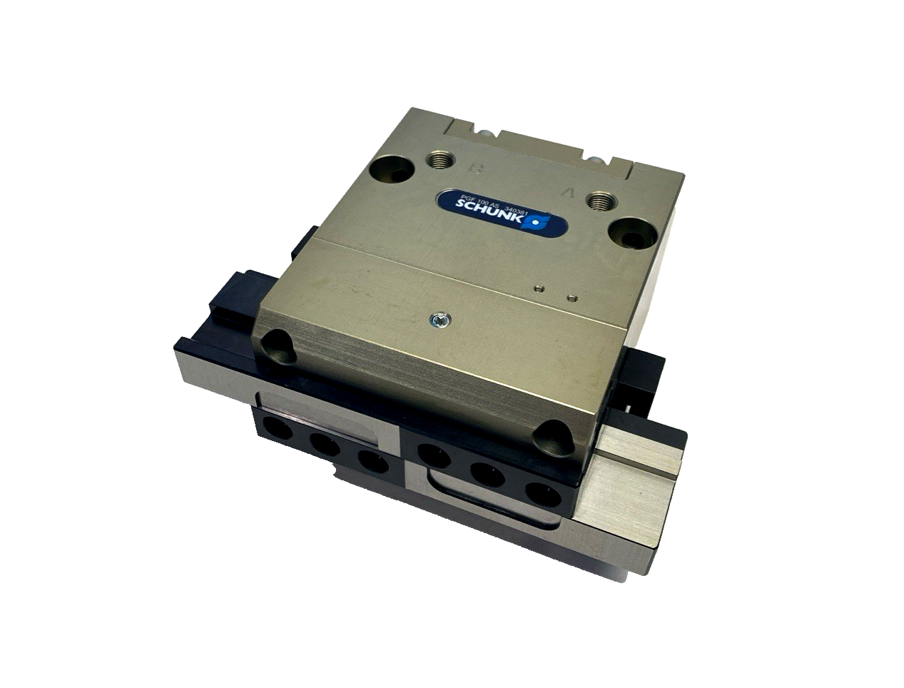 Schunk PGF 100-AS Universal Gripper, Size 100 23.5mm Stroke Per Jaw 1150N 340381 - Maverick Industrial Sales