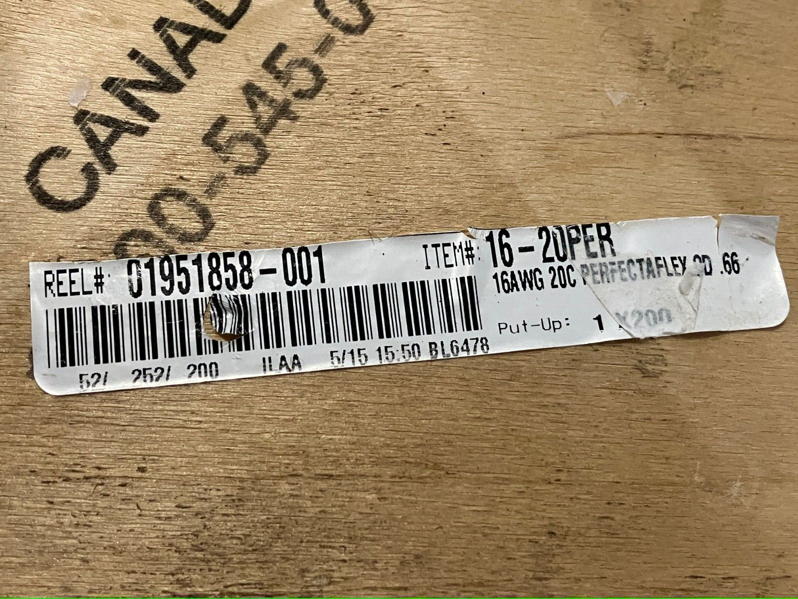 RSCC 16 AWG 20C Perfect-A-Flex Control Cable Type TC-ER 600V 10' FT - Maverick Industrial Sales