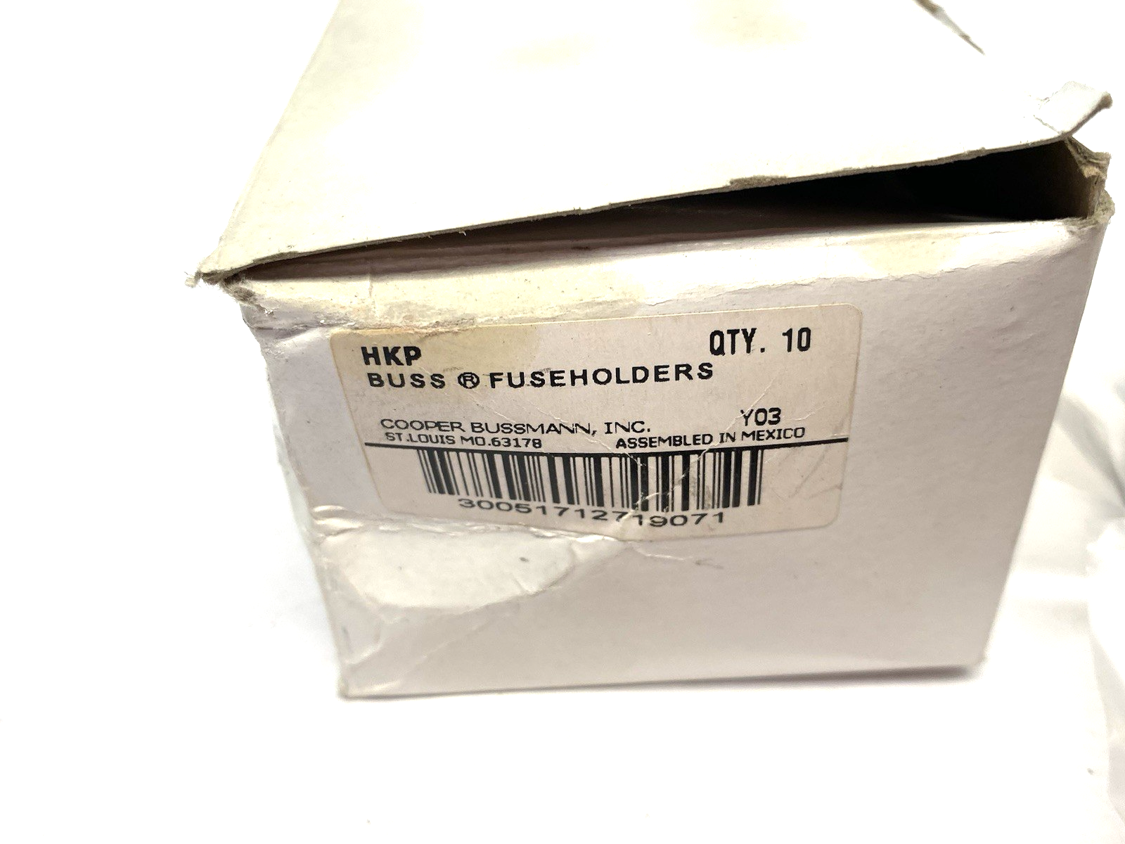 Cooper Bussmann HKP Panel Mount Buss Fuseholders BOX OF 7 - Maverick Industrial Sales