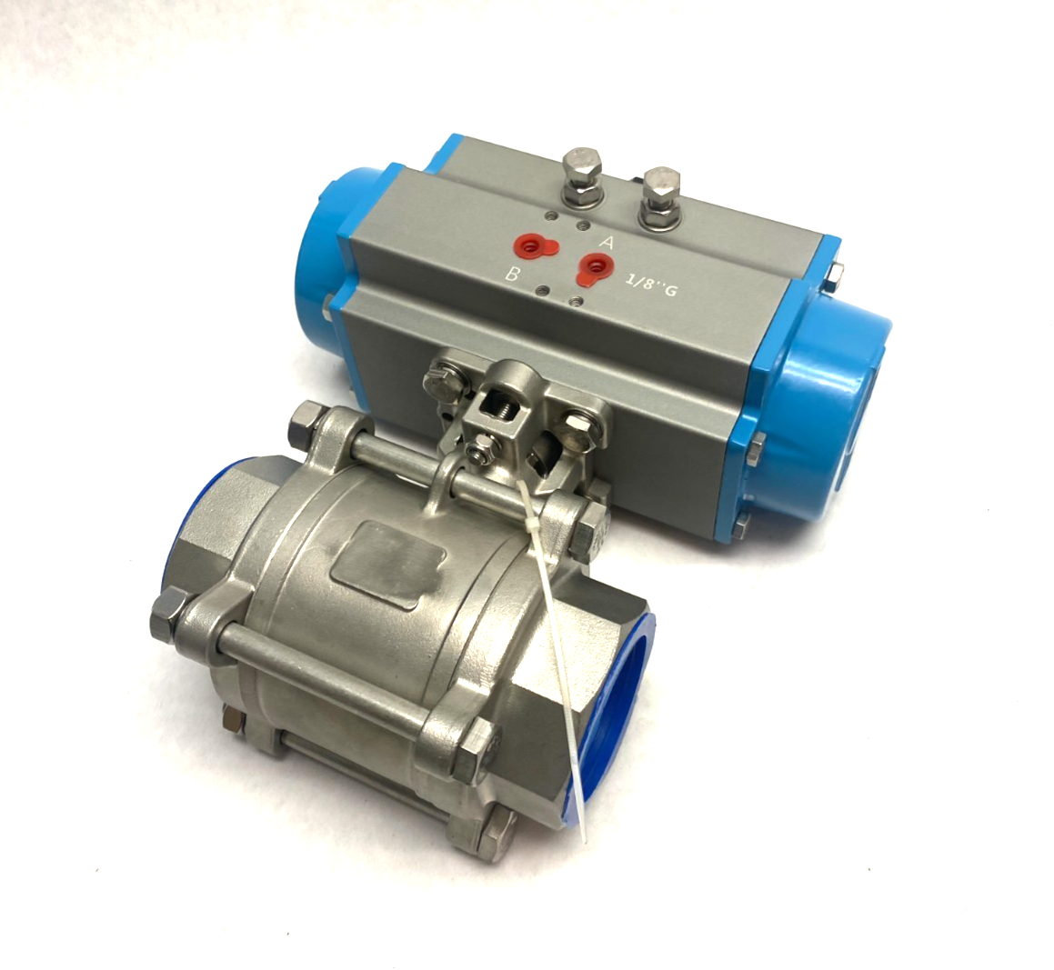 Tacwell MOD DA 75 Spring-Returned Pneumatic Actuator Valve 2" Double Acting - Maverick Industrial Sales