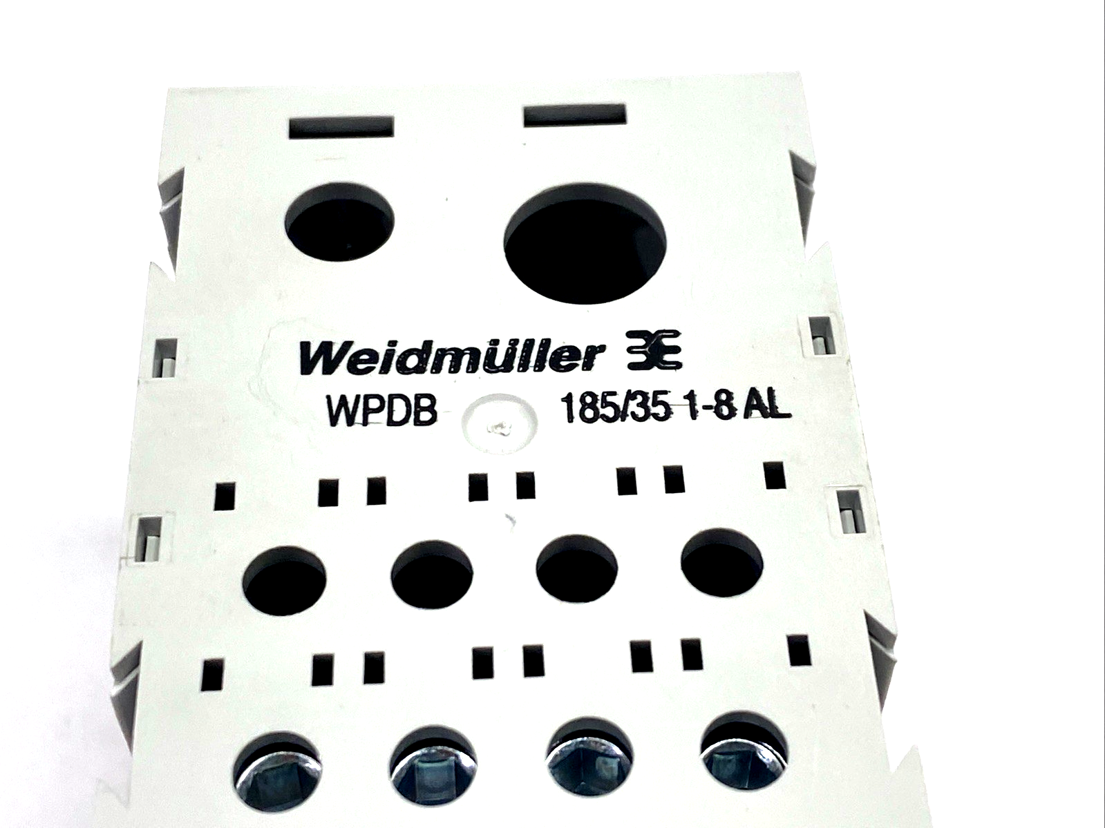 Weidmuller 1879420000 Distribution Block 600V 310A CU9AL, WPDB 185/35 1-8 AL - Maverick Industrial Sales
