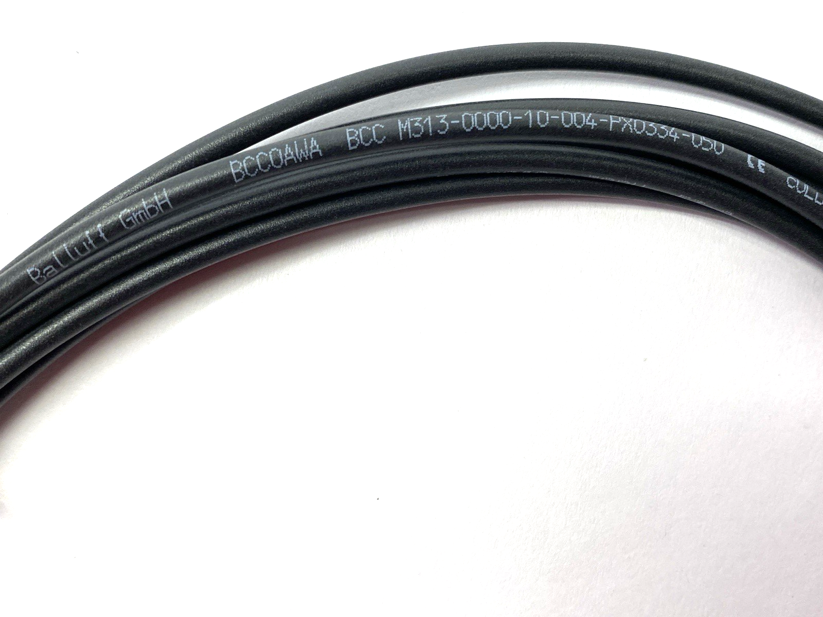 Balluff BCC0AWA Single Ended Cordset M8 3-Pin 5m BCC M313-0000-10-004-PX0334-050 - Maverick Industrial Sales