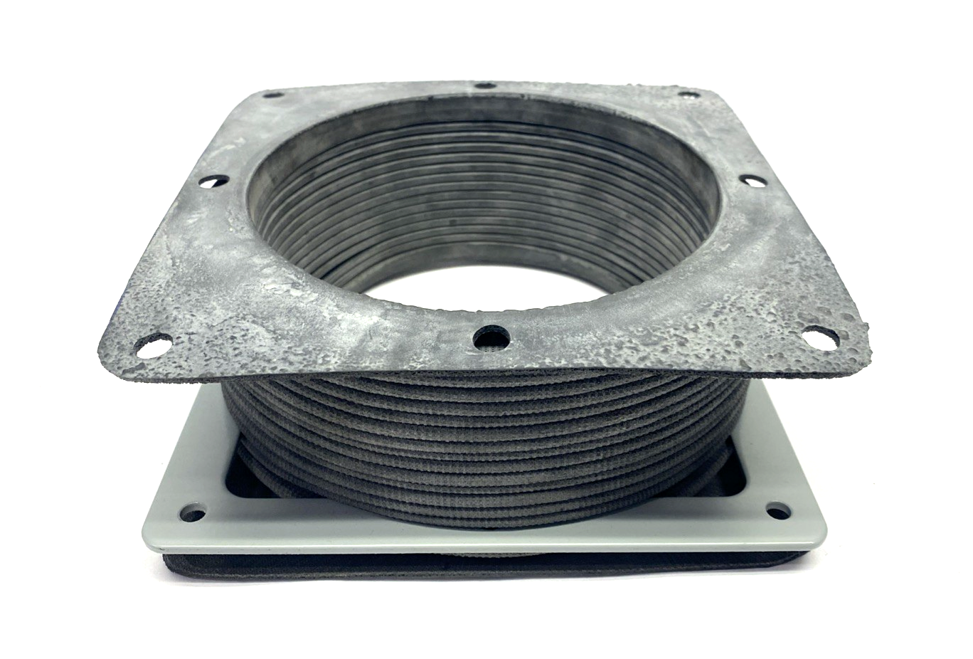 Hoffman F66WFF Flexible Feed-Through Fitting 6" x 6", Textured, Hypalon Rubber - Maverick Industrial Sales