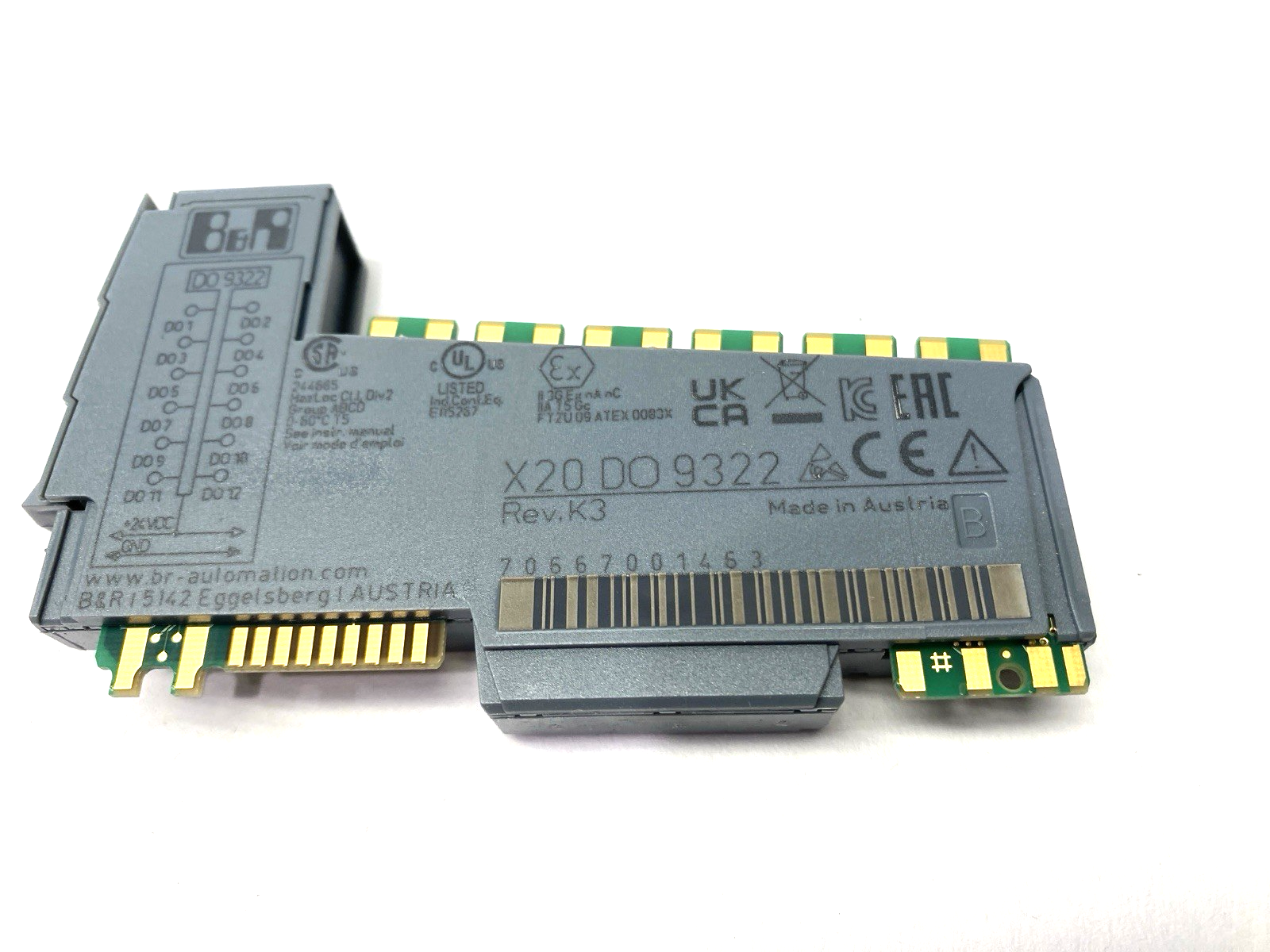 X20DO9322 | B&R Automation Rev. K3 Digital Output Module 12-Digital Outputs - New – Open box - Maverick Industrial Sales