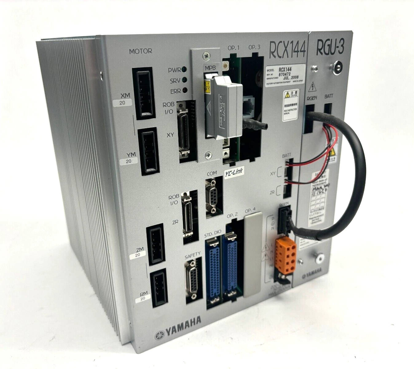 Yamaha RCX144 Scara Robot Controller with RGU-3 Regenrative Unit - Maverick Industrial Sales