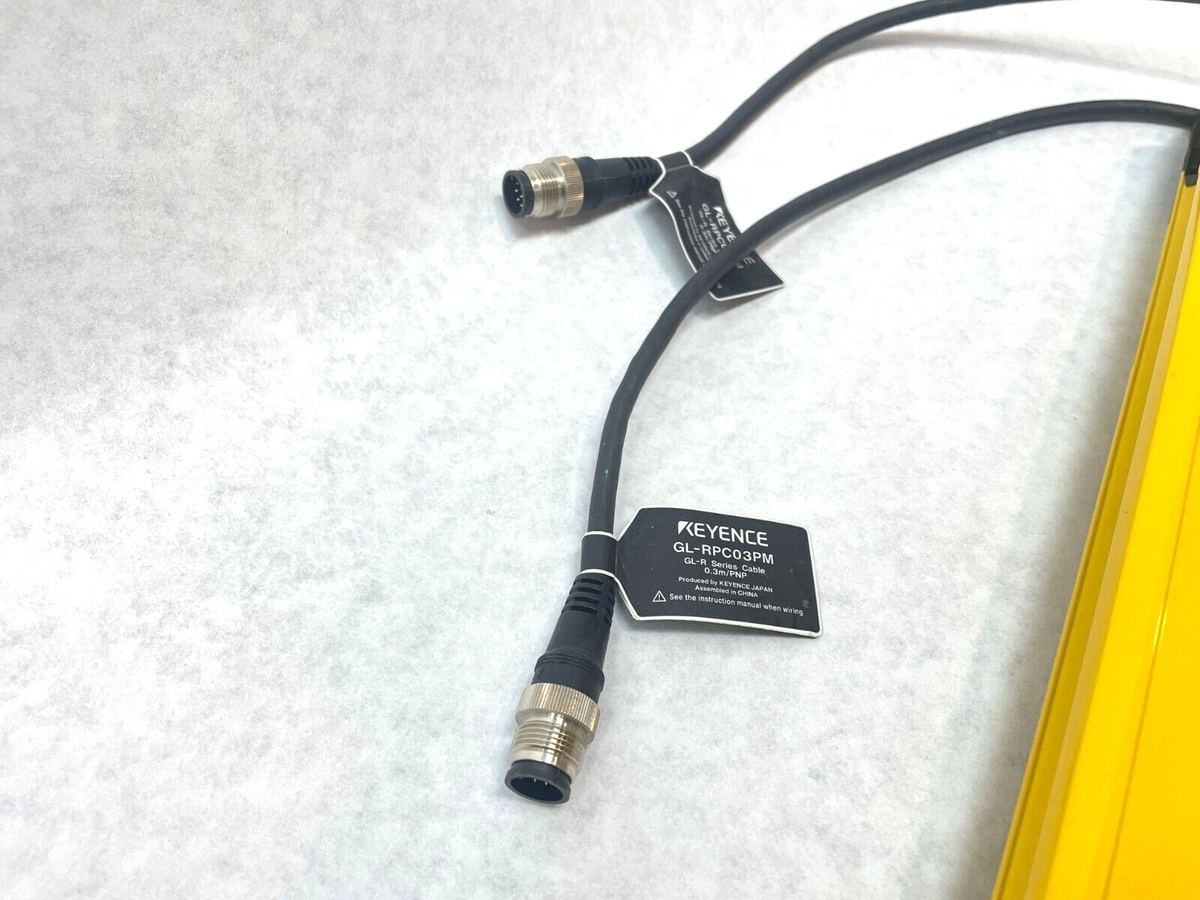 Keyence GL-R79F Light Safety Curtains GL-R79F-T Transmitter GL-R79F-R Receiver - Maverick Industrial Sales