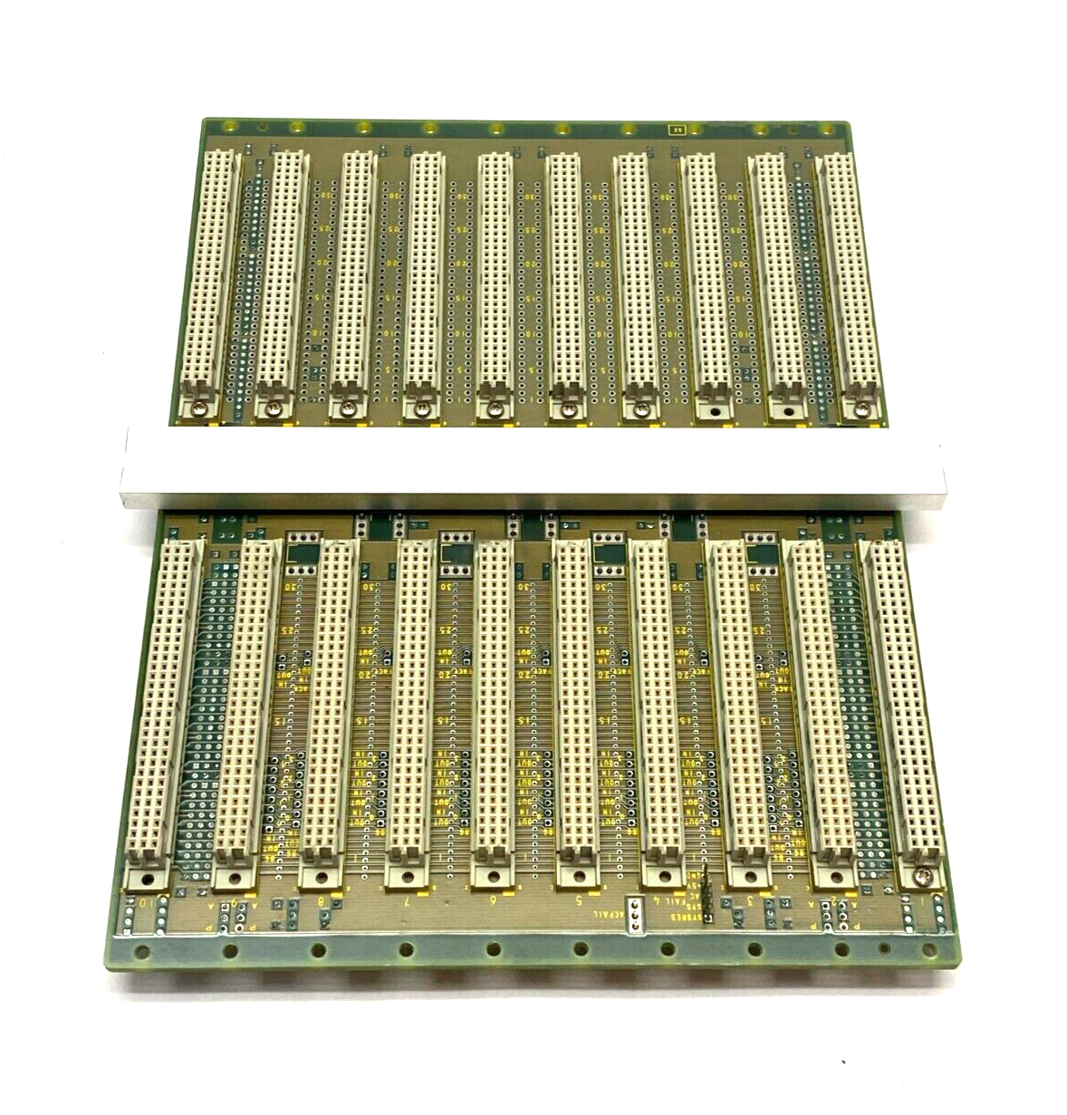 Schroff 23000-470 VME Monolithic 10-Slot Backplane UIC p/n 46861701 - Maverick Industrial Sales