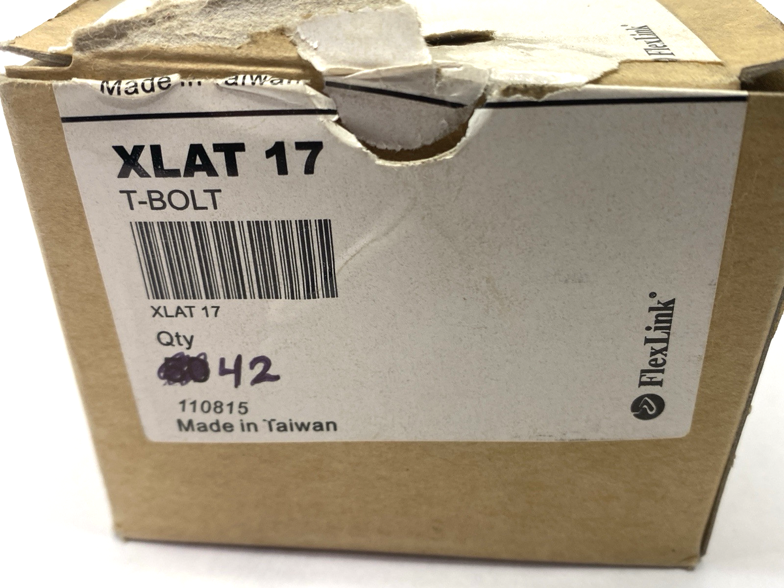 Flexlink XLAT 17 T-Bolt LOT OF 42 - Maverick Industrial Sales