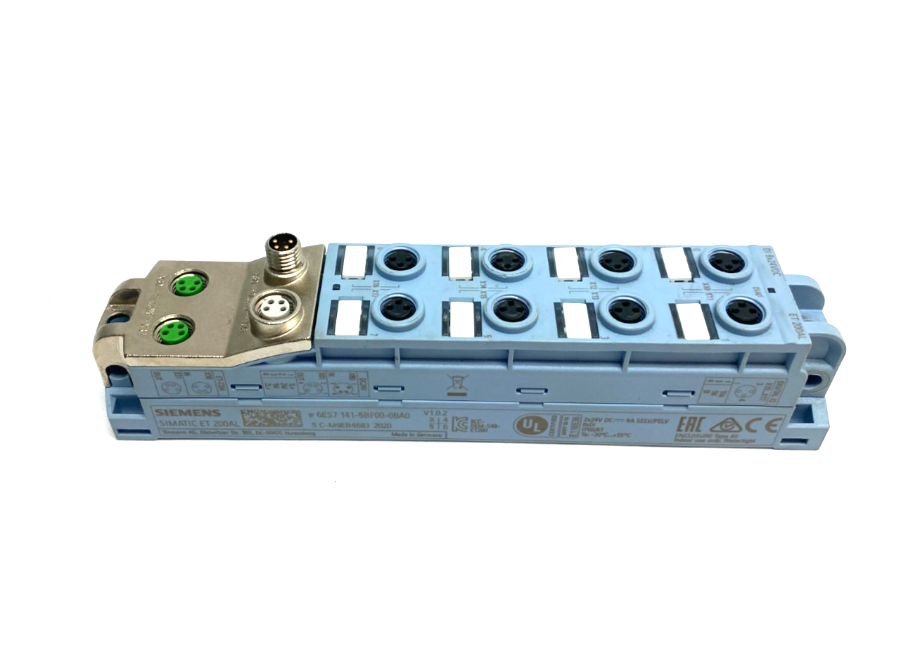 Siemens 6ES7 141-5BF00-0BA0 SIMATIC ET 200AL 8-Port Digital Input Module 24VDC - Maverick Industrial Sales