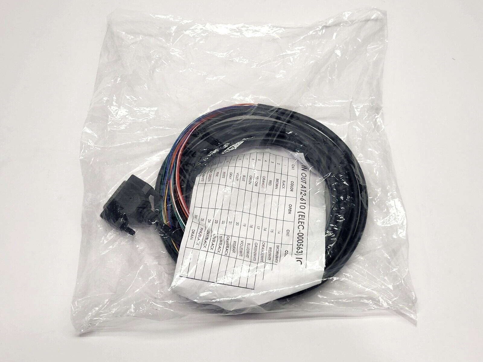 A12-610  I/O Single-Ended Cable ELEC-000563 - Maverick Industrial Sales