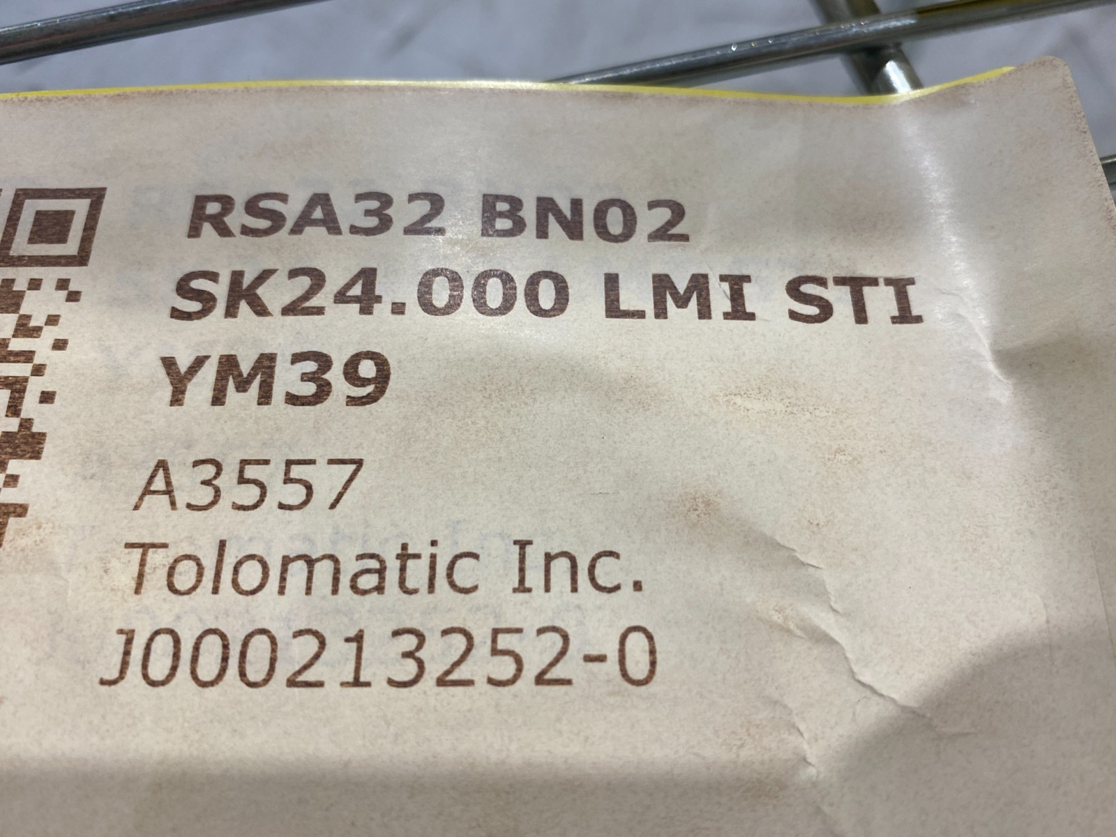 Tolomatic RSA32 BN02 SK24.000 LMI ST1 Electric Linear Rod Actuator - Maverick Industrial Sales